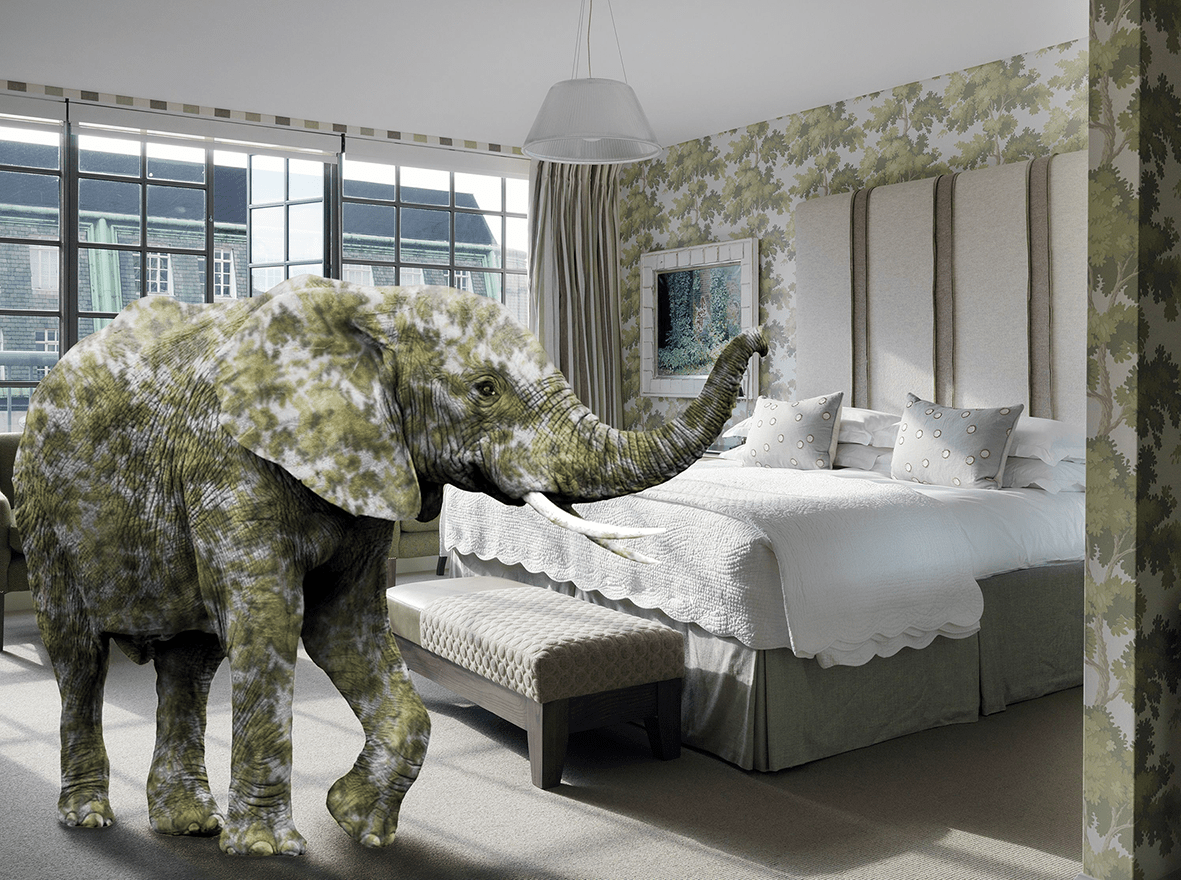 Graphic elephant