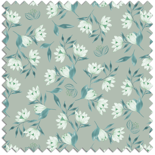 Green florals