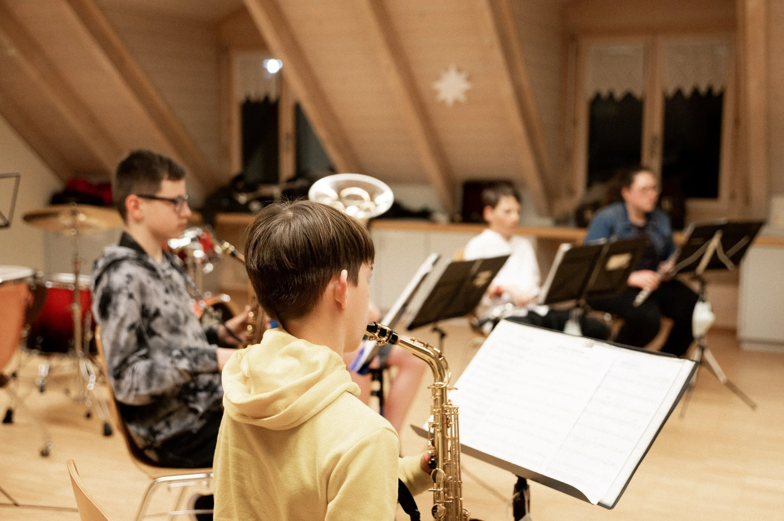 Entdecke das Vorstufenensemble “Klangbandi”