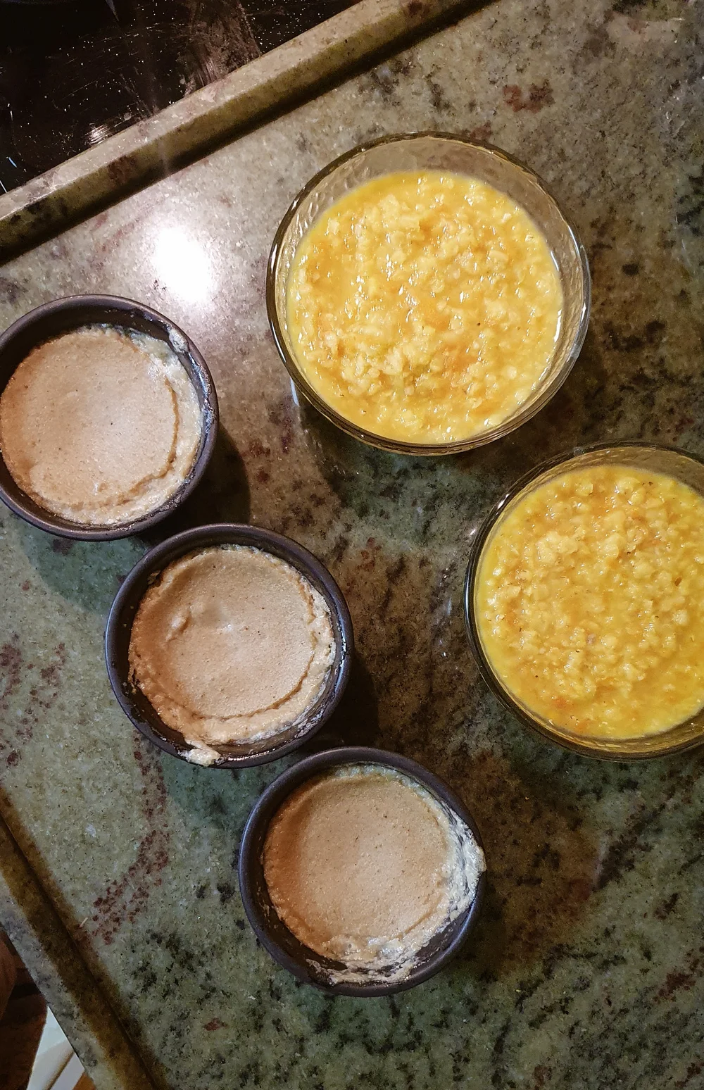 Lentil Soup &amp; Pear Custard