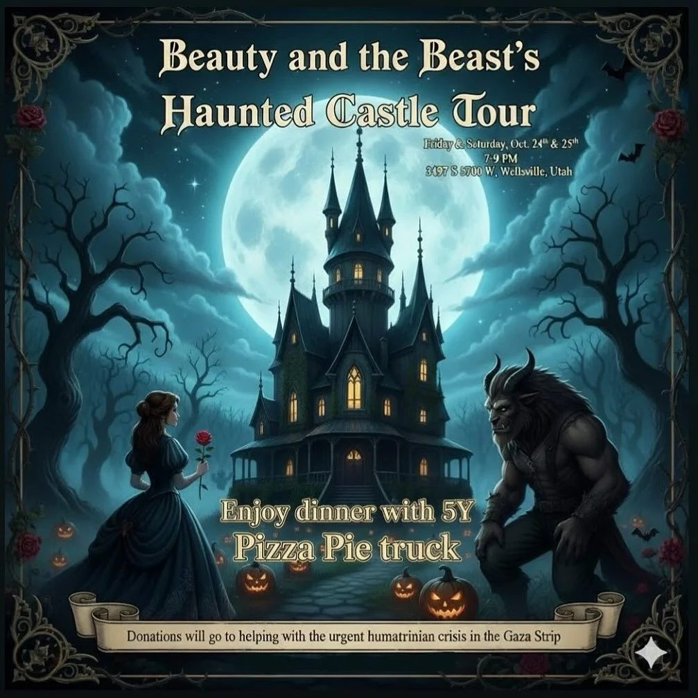 Come join us in Wellsville tonight AND tomorrow night from 7-9PM👻🍕💀🎃