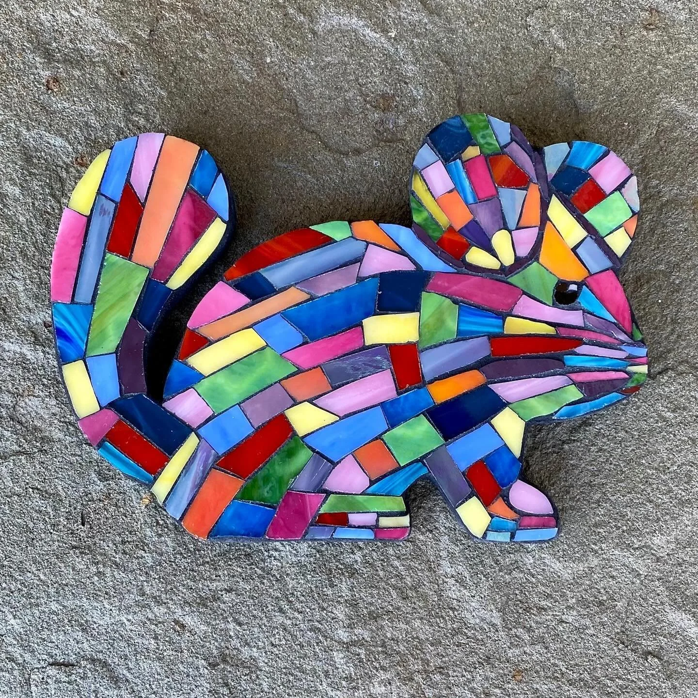 Sometimes you just want a little have a little color in your life. Creating this whimsical chinchilla for the sanctuary was beyond fun. 🤩 

#mosaics #chinchillamosaic #animalmosaic #glassart #whimsicalmosaic #naplesartist