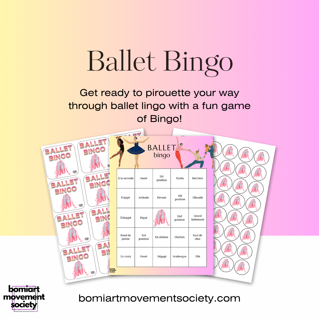 Ballet Bingo