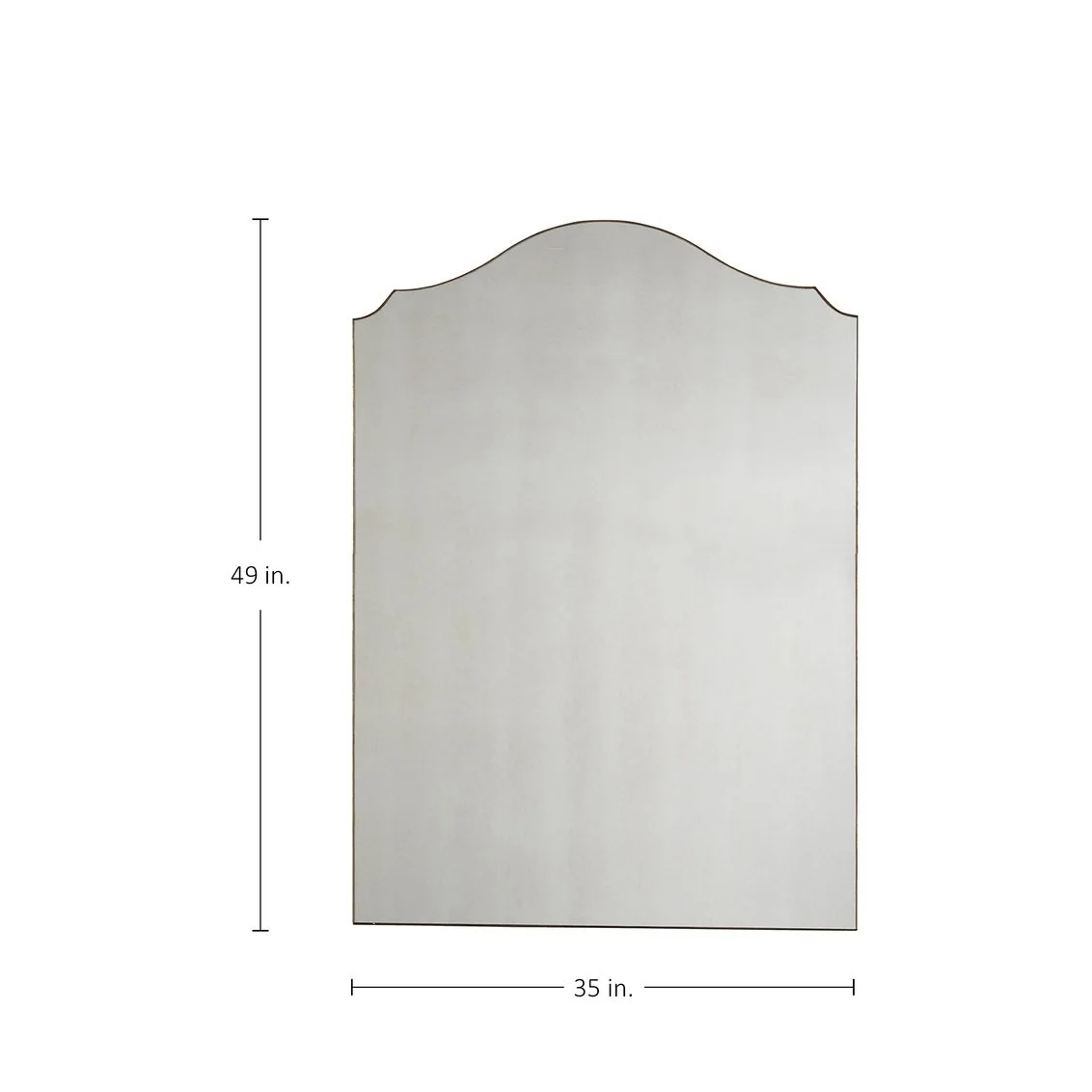 NORMA WALL MIRROR - Alexandra Lauren Home Collection