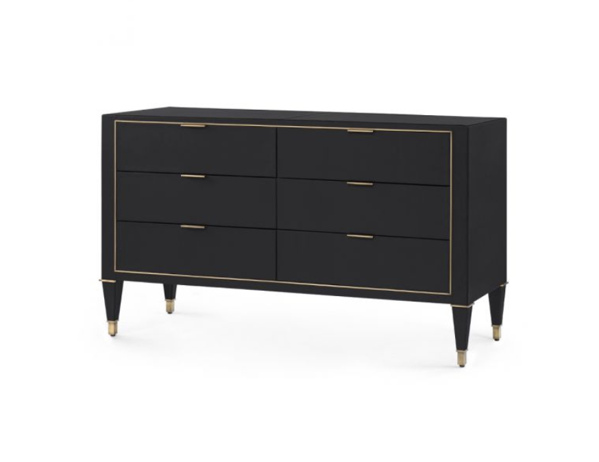 HUNTER EXTRA LARGE 6 DRAWER DRESSER