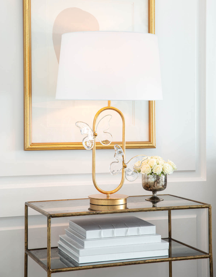 MONARCH OVAL TABLE LAMP - Alexandra Lauren Home Collection