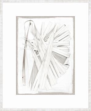 PALM PRESSING OYSTER ARTWORK - Alexandra Lauren Home Collection