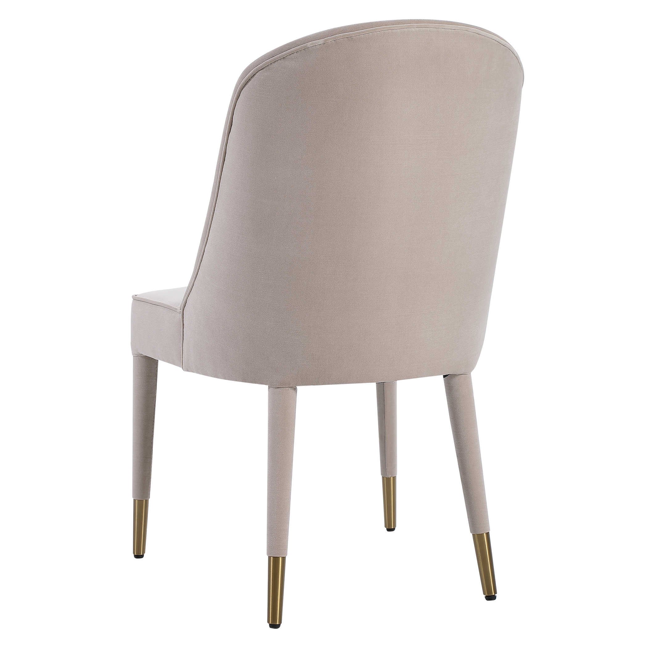 BRIE ARMLESS CHAIR S/2 - Alexandra Lauren Home Collection