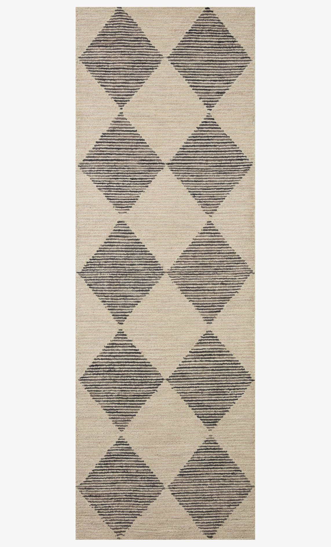 FRANCIS BEIGE/CHARCOAL - Alexandra Lauren Home Collection