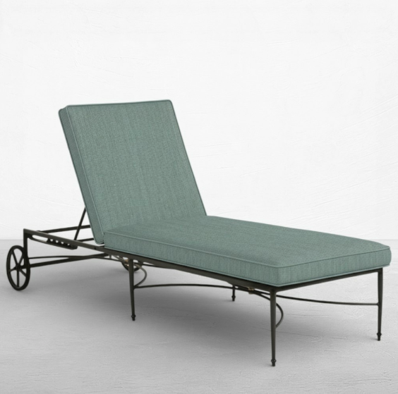 Roma Chaise Lounger - Alexandra Lauren Home Collection