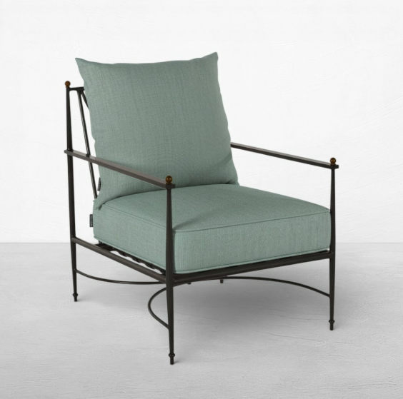 ROMA OUTDOOR LOUNGE CHAIR - Alexandra Lauren Home Collection