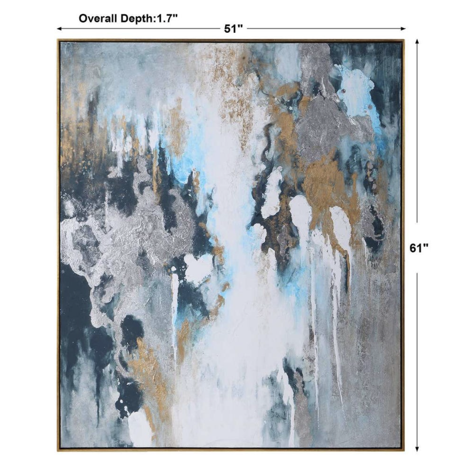 Stormy Seas Hand Painted Canvas