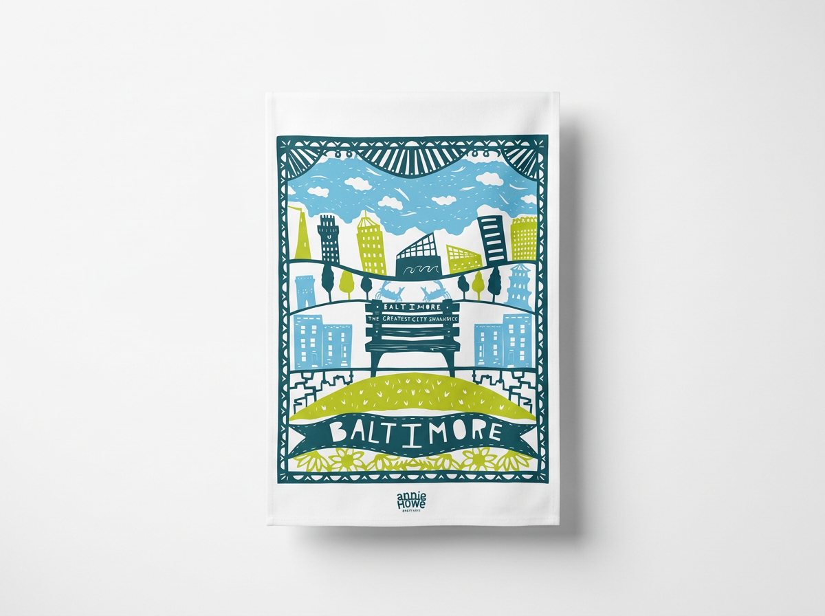 Baltimore Tea Towel