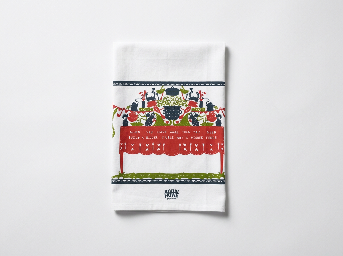 Bigger Table Tea Towel