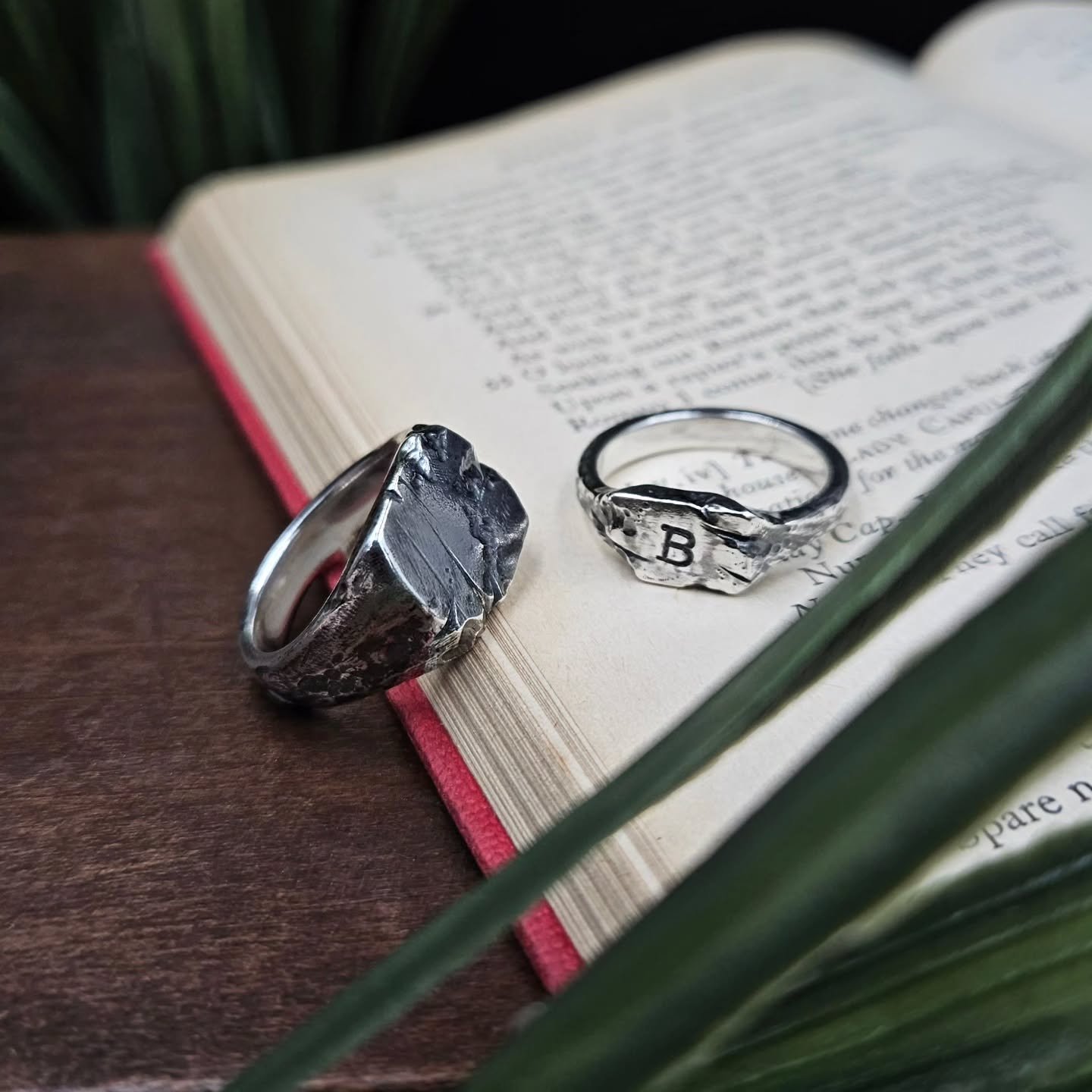 COMING SOON
The new collection is slowly taking shape, and of course I had to make some chunky statement rings. 

Inspired by a classic signet ring, the weathered finish echoes the story of a relic once lost, worn by the tides of time.

I wanted to e