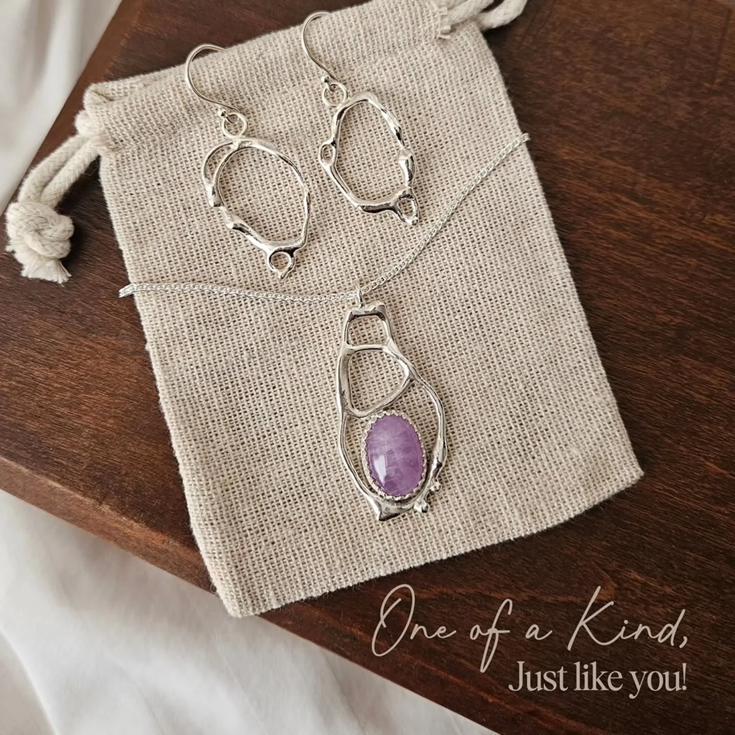 Jewellery should feel personal, and what could be more personal than a one of a kind design?! 

Every piece I make is created by hand using traditional techniques, recycled sterling silver, and carefully curated natural gemstones. Each one has its ow