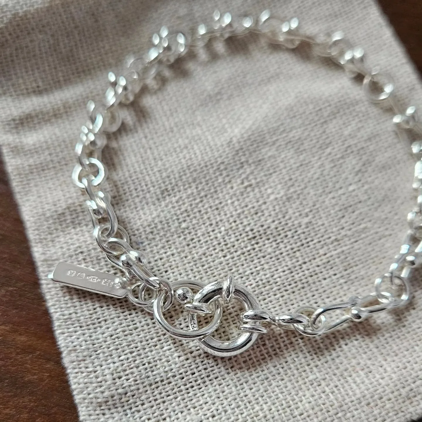 Anything but ordinary.

At a glance this piece might seem like just another bracelet, but look a little closer and you'll see how striking it is. Inspired by boat chains and hardware, I wanted to make a chain that was reminiscent of these chunky func