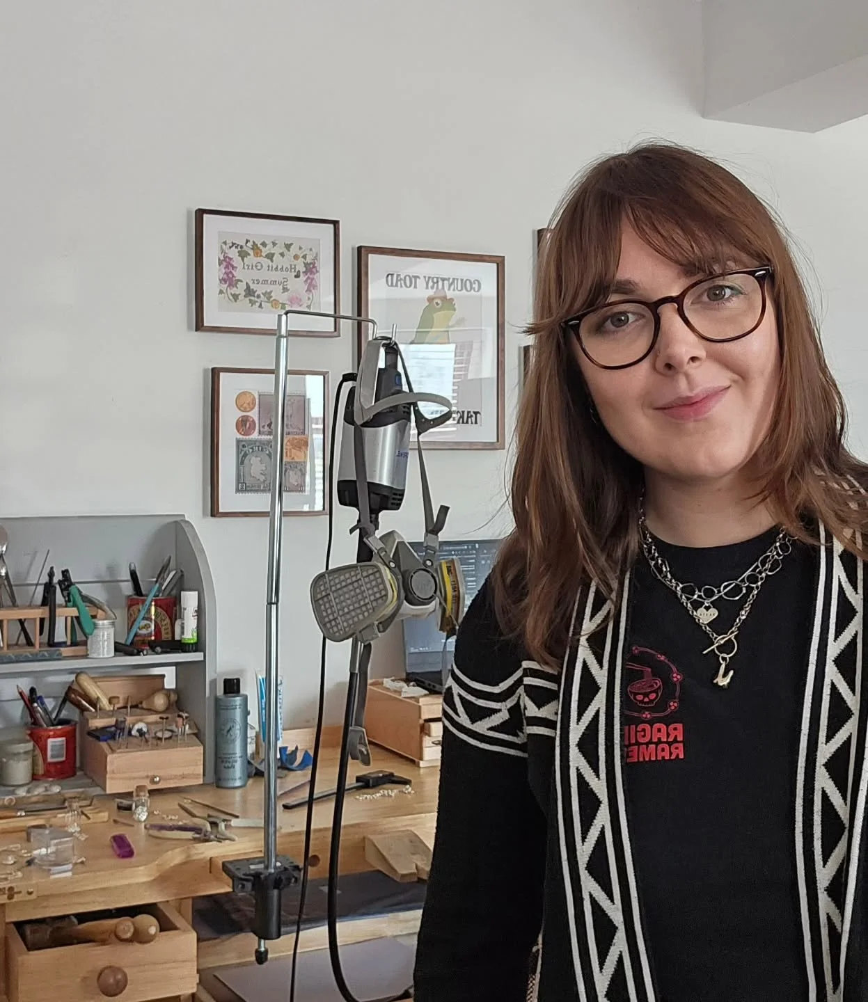 It might be a Bank Holiday but today I'm at my bench and working on some new projects!

Running your own business is full of ups &amp; downs. Sometimes it can be really hard to carve out time for learning new techniques. So when you get the chance to