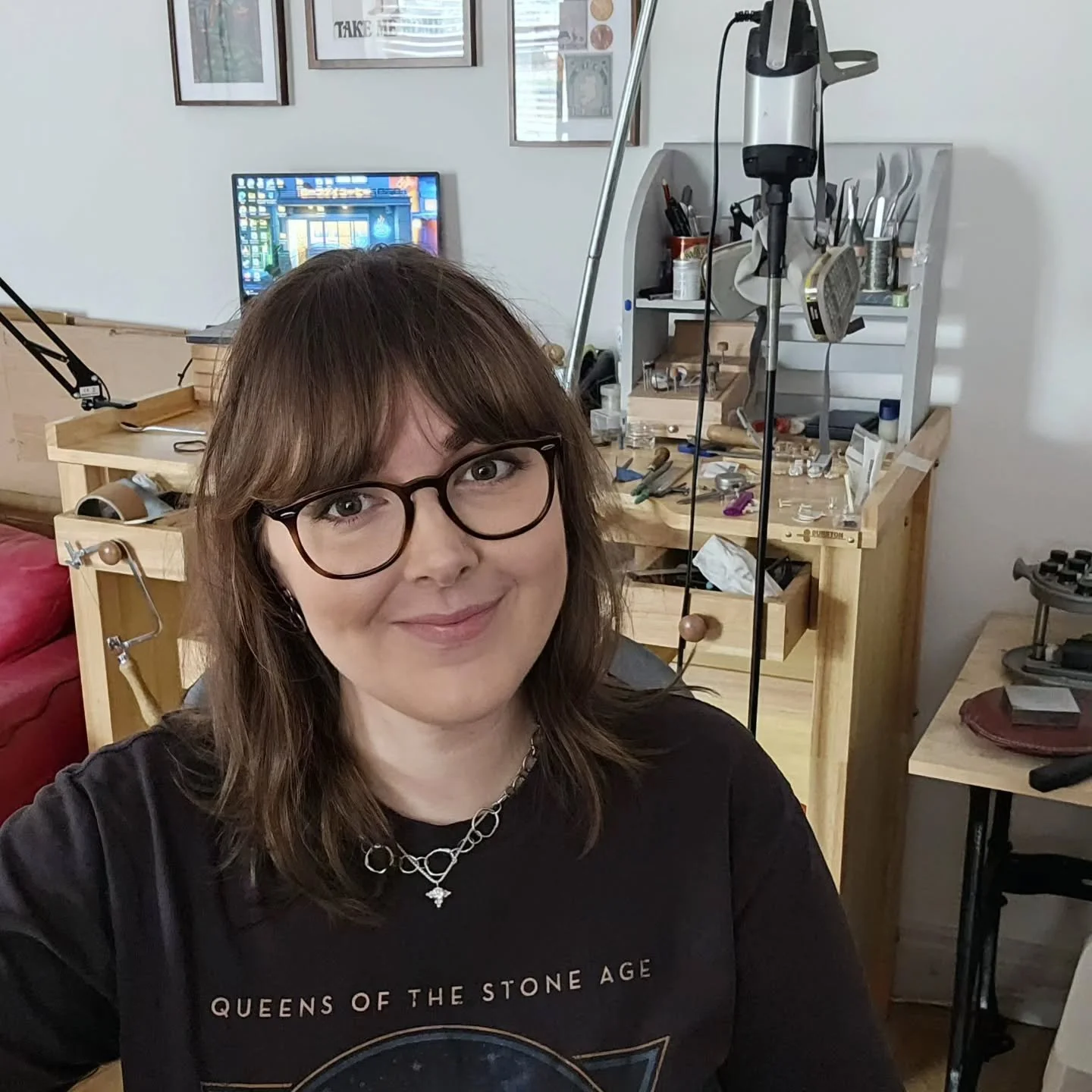 Hey! It's been a while since I've reintroduced myself so there's no time like the present!
My name is Barbara, but most people call me Barbie, and I'm a self employed jeweller living just outside Belfast in Northern Ireland. I'm actually moving house