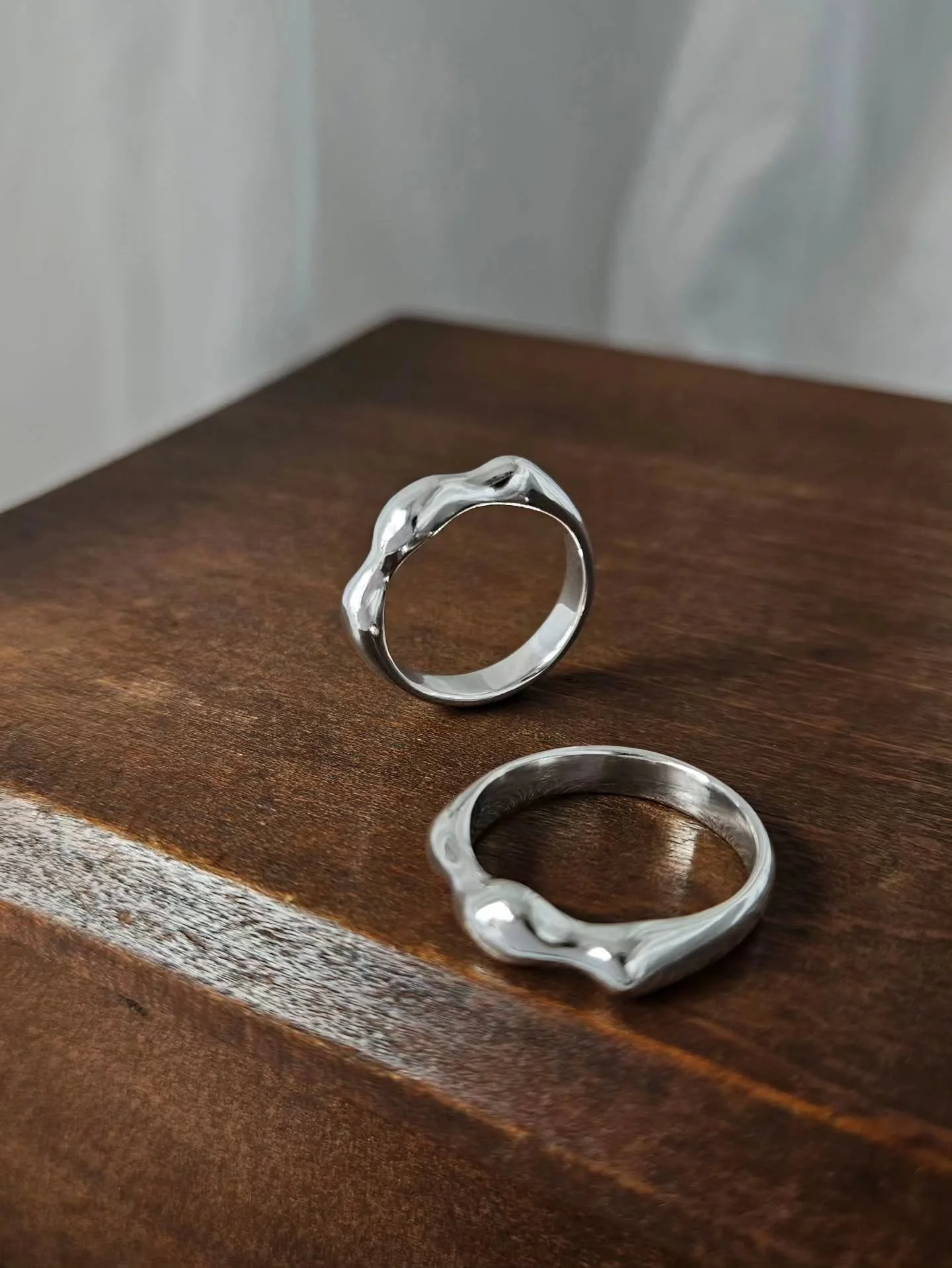 You might have spotted my new 'Flow' ring at the market earlier this month - well I've finally added it to my website! 

Formed from recycled sterling silver, the hand carved wave design echoes the relaxed motion of the ocean. 

I'm really happy with