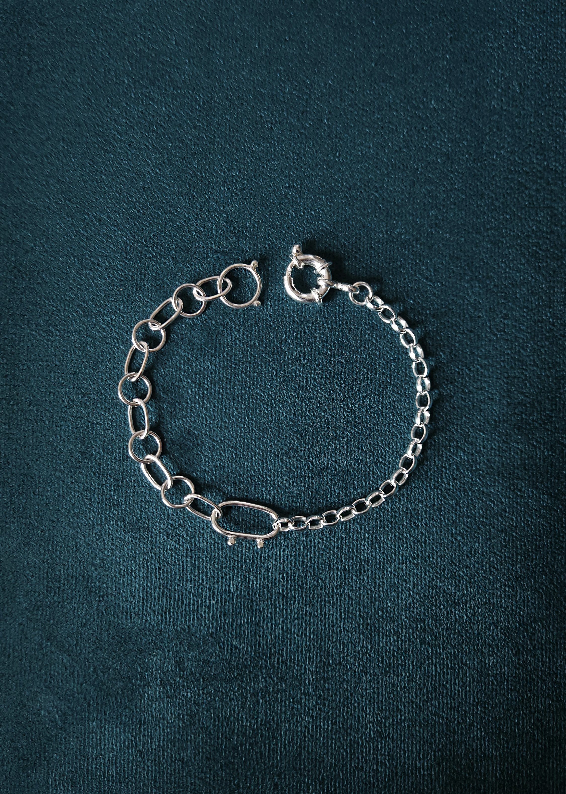 'Explorer' Chain Bracelet - Sterling Silver