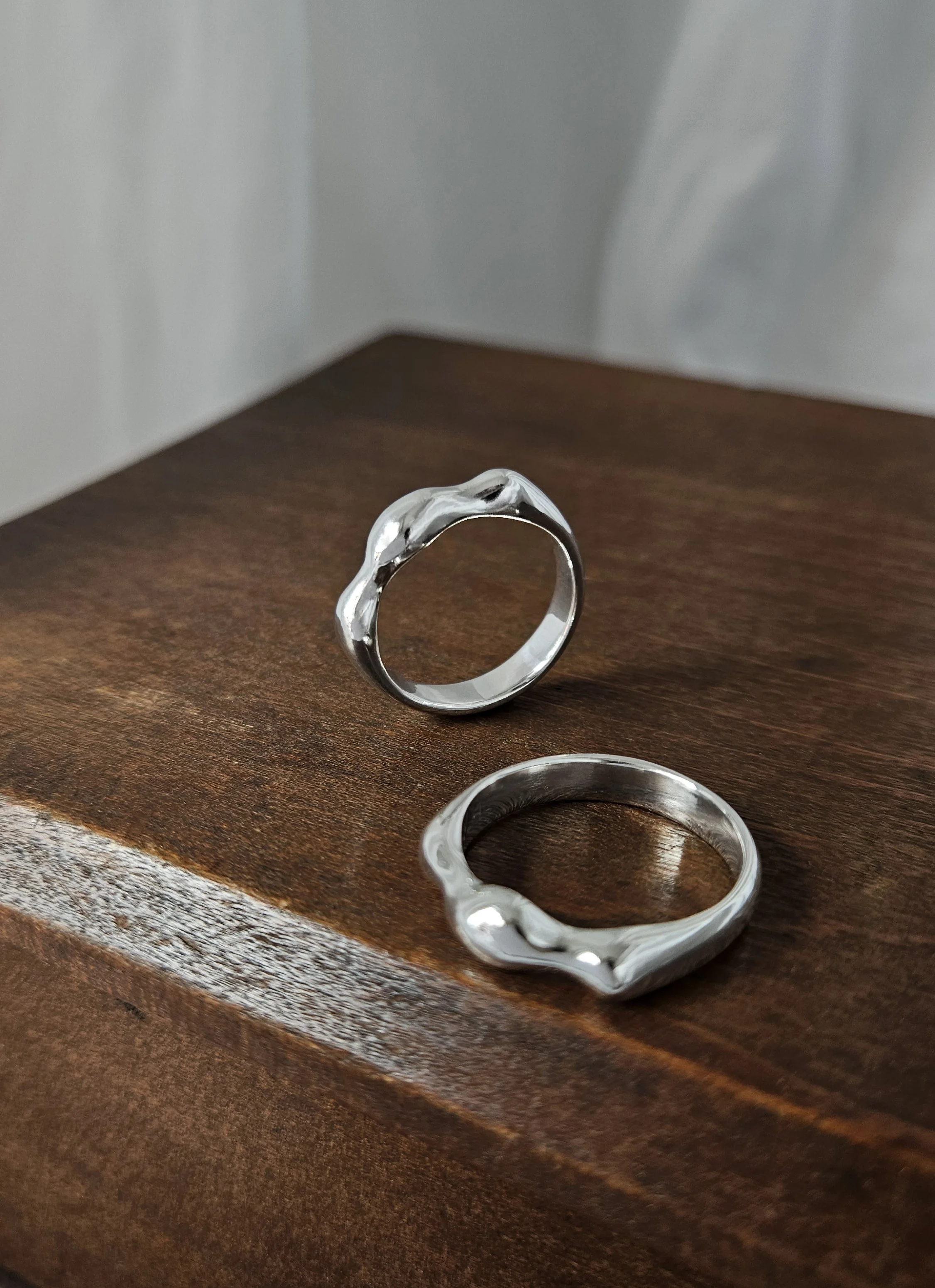 'Flow' Sterling Silver Ring