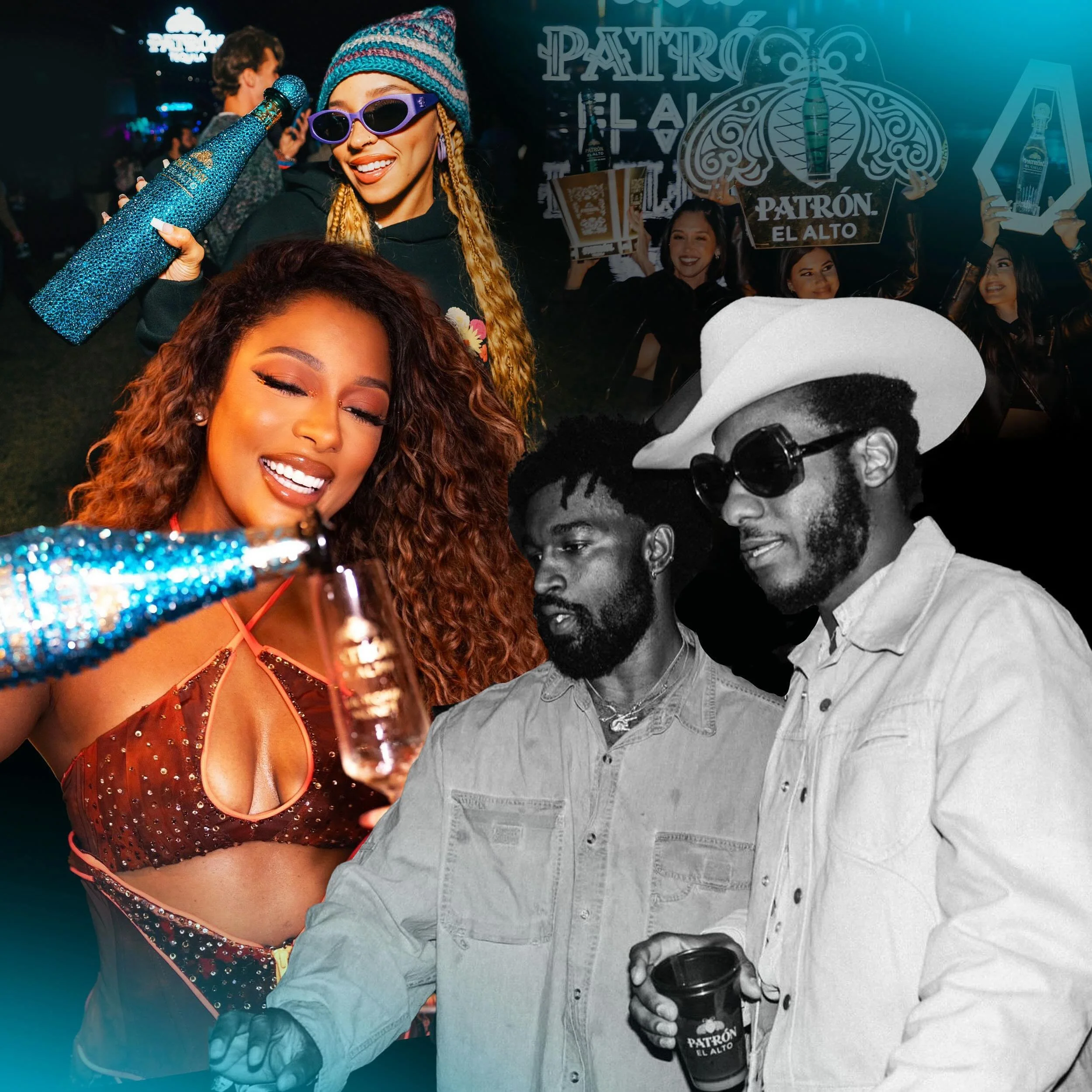 Now that we&rsquo;ve finally cooled off from the desert heat 😅, we can&rsquo;t help but reminisce on the epic times we had at #PATRONDESERT! 🏜️ From raising a toast with @victoriamonet &amp; @bailey.zimmerman 🥂 to bringing the house down with @sha