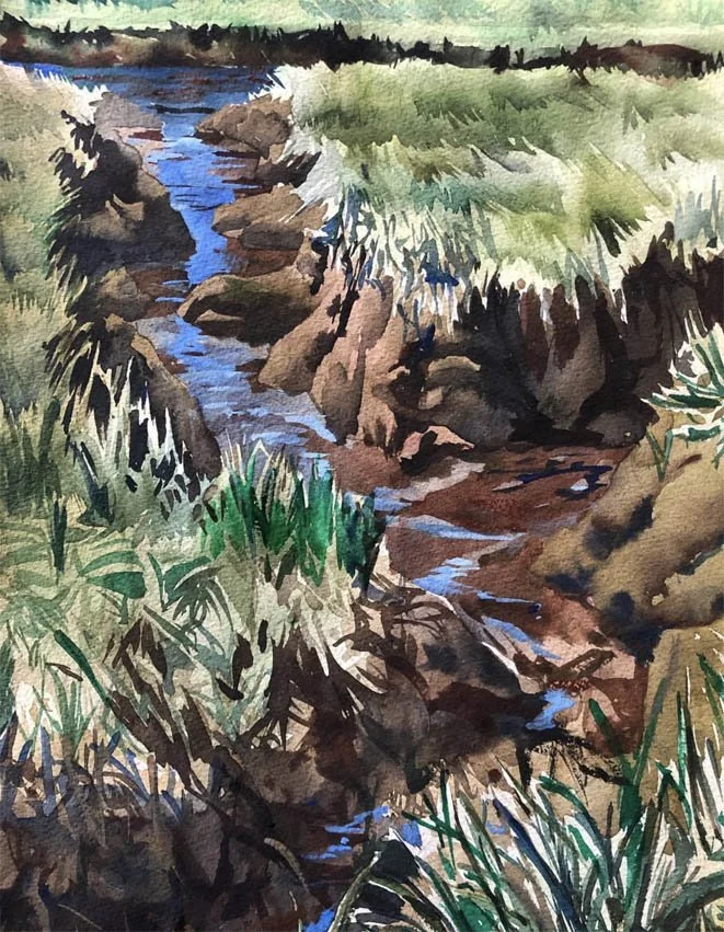 SA 4 PLEIN AIR WATERCOLOR with Russel Whitten