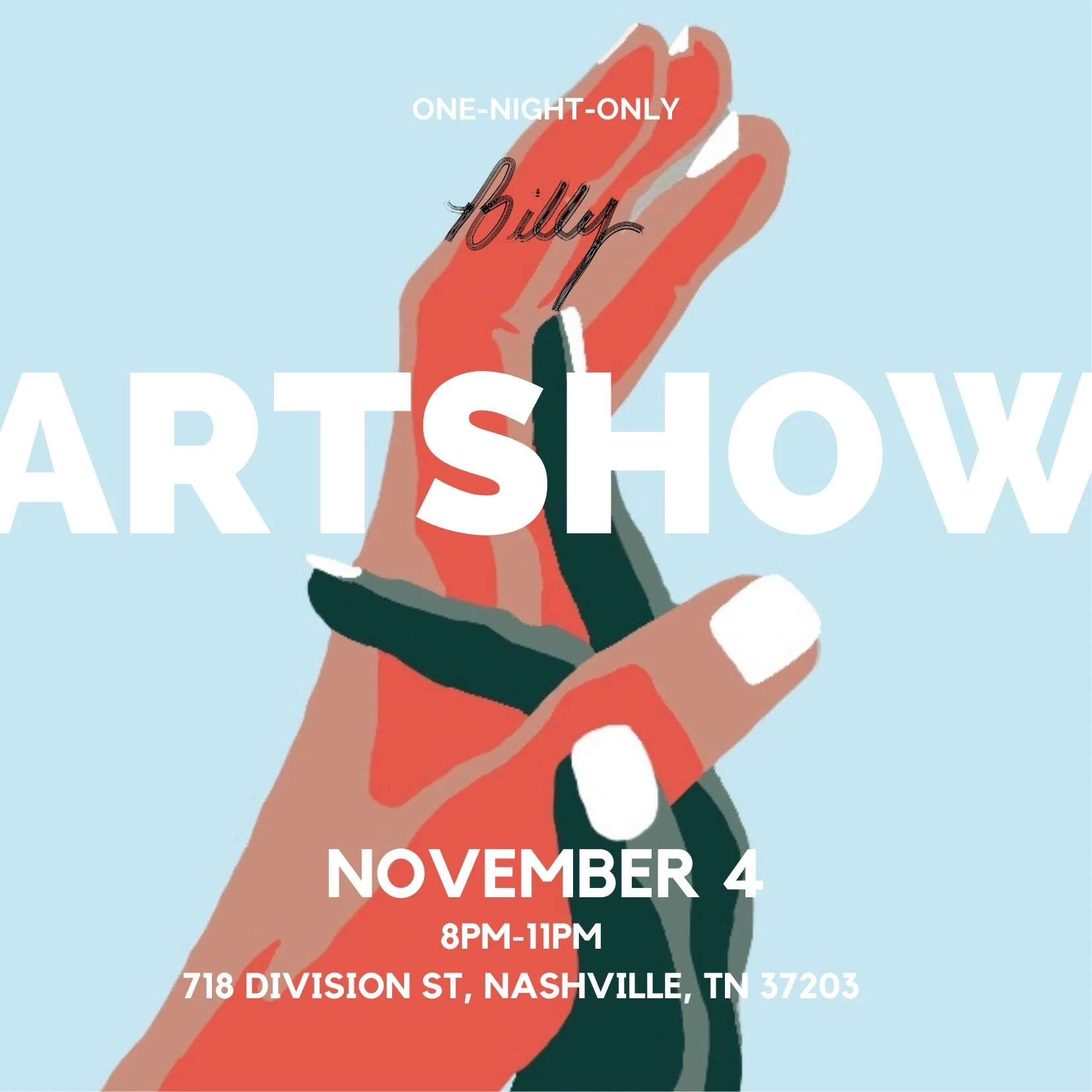 One-Night-Only Billy Art Show