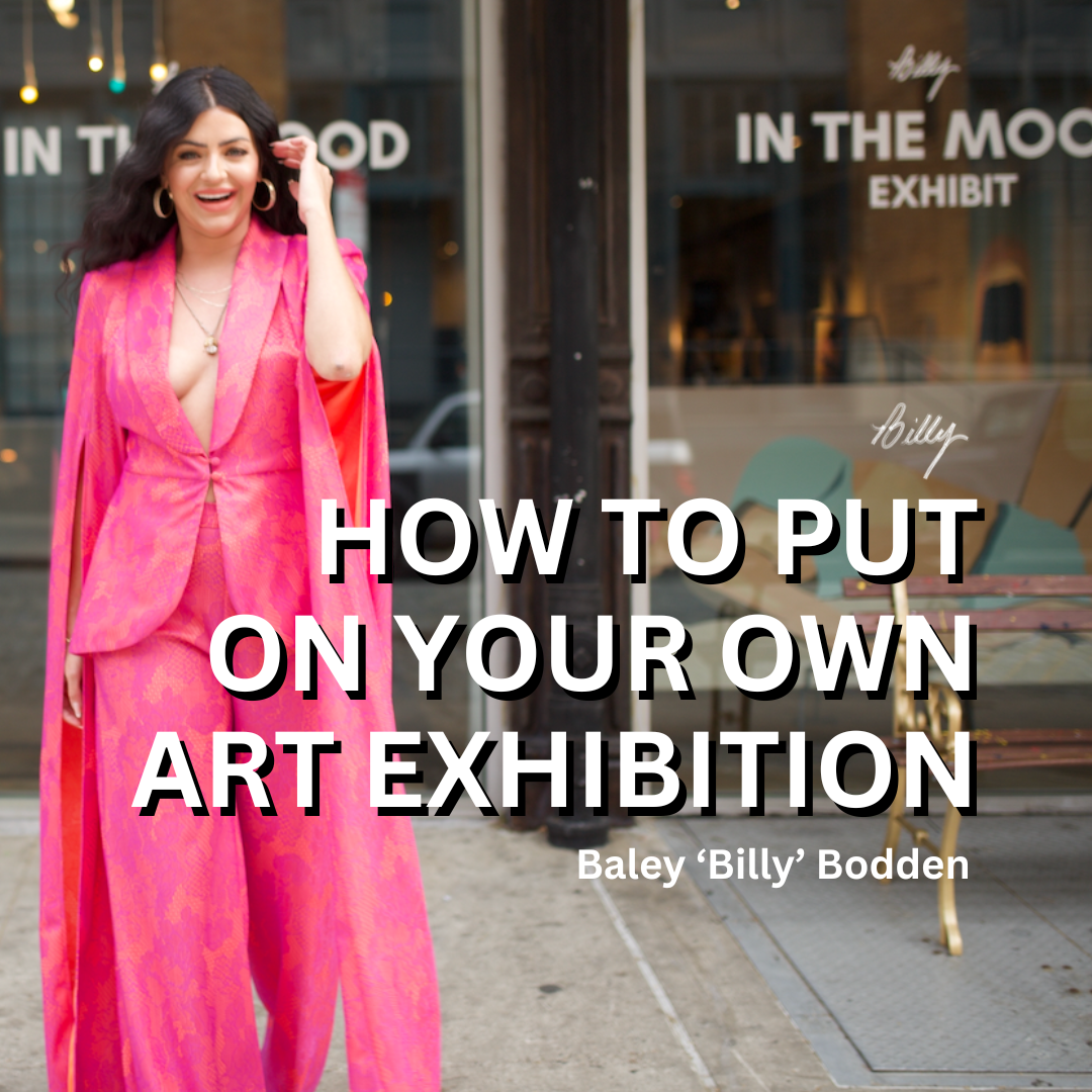 How To Put On Your Own Solo Art Exhibition | Artist Consultation