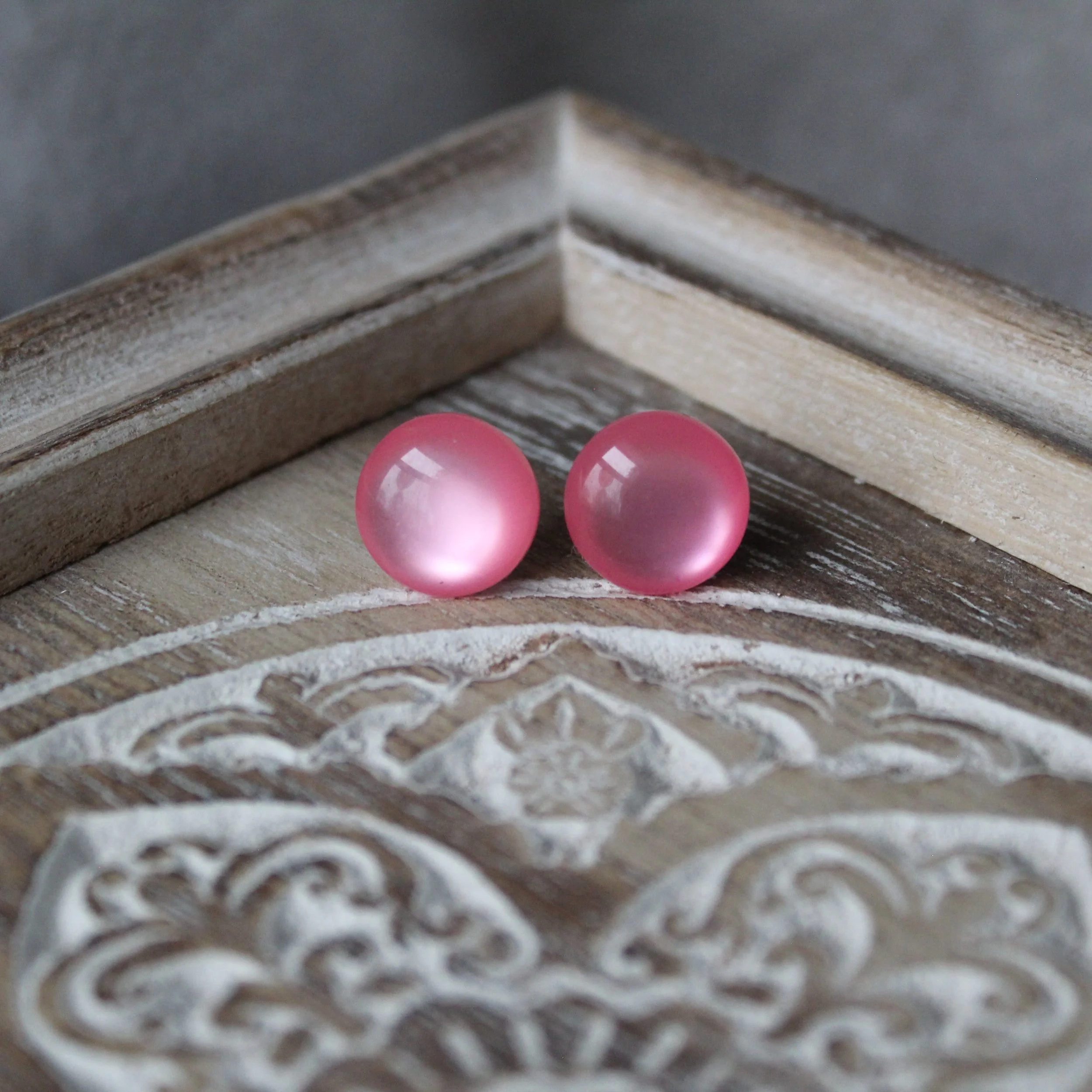 Throwback Cute Baby Pink Studs