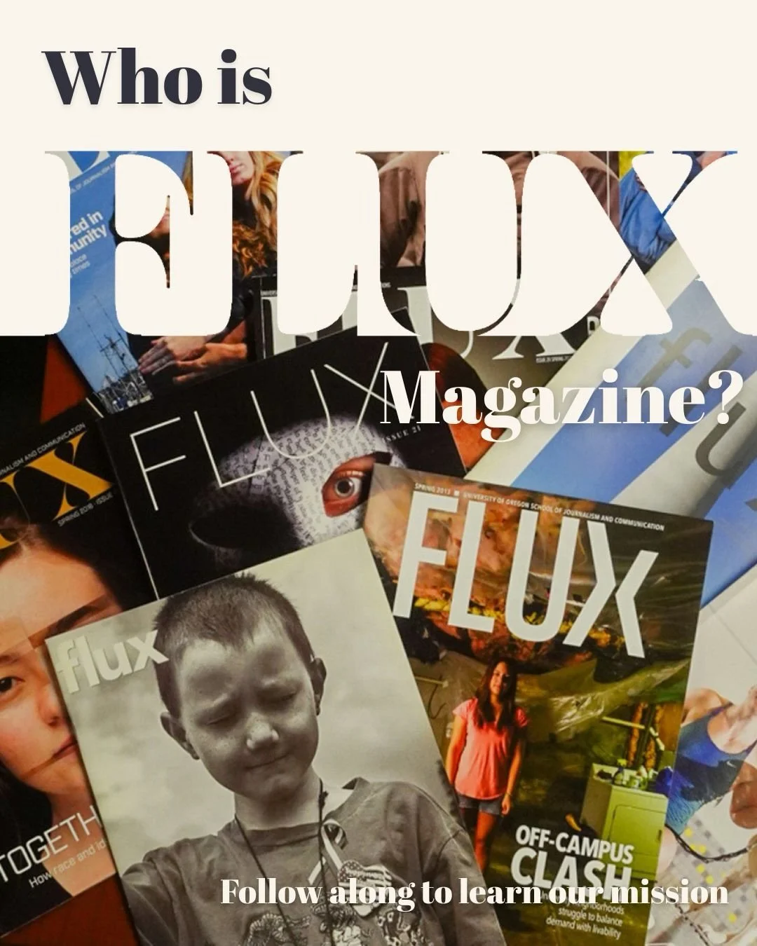 Swipe to learn about Flux and our mission!