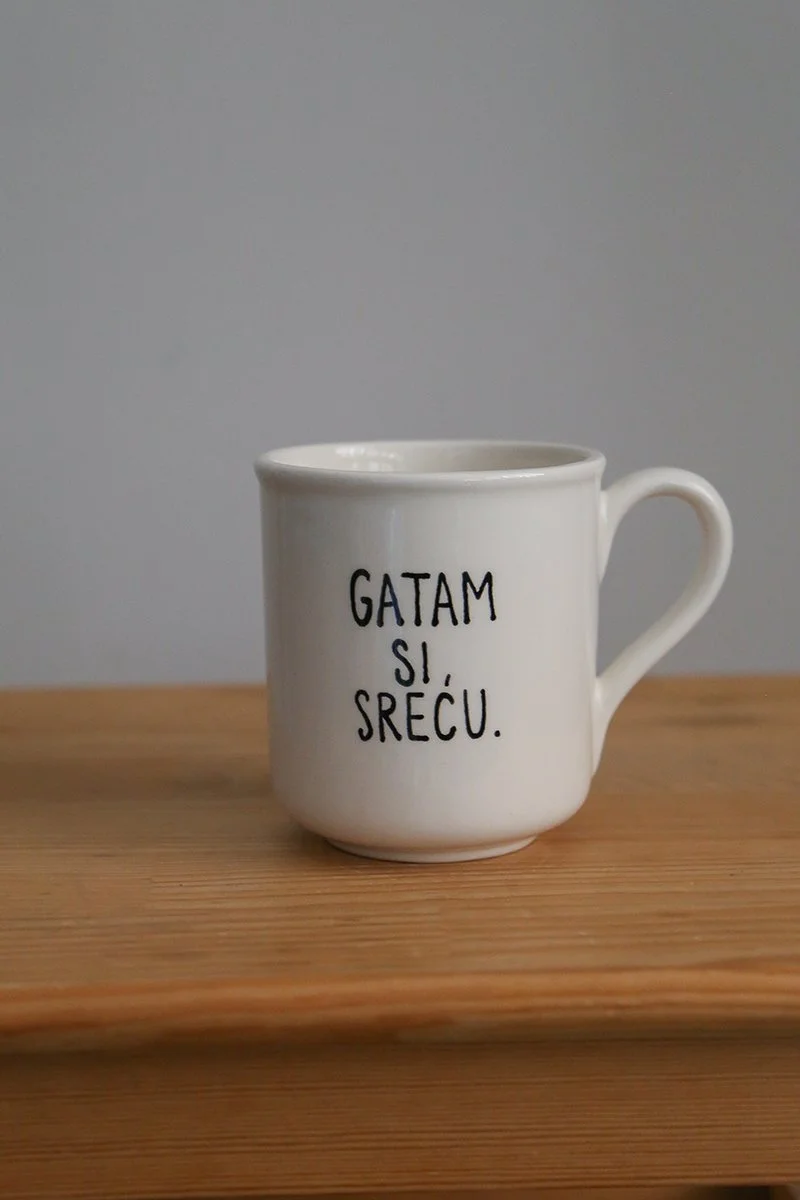 MRD Šalica L - " GATAM SREĆU "