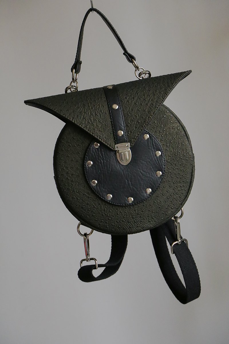 Owl Ostrich Dark Olive