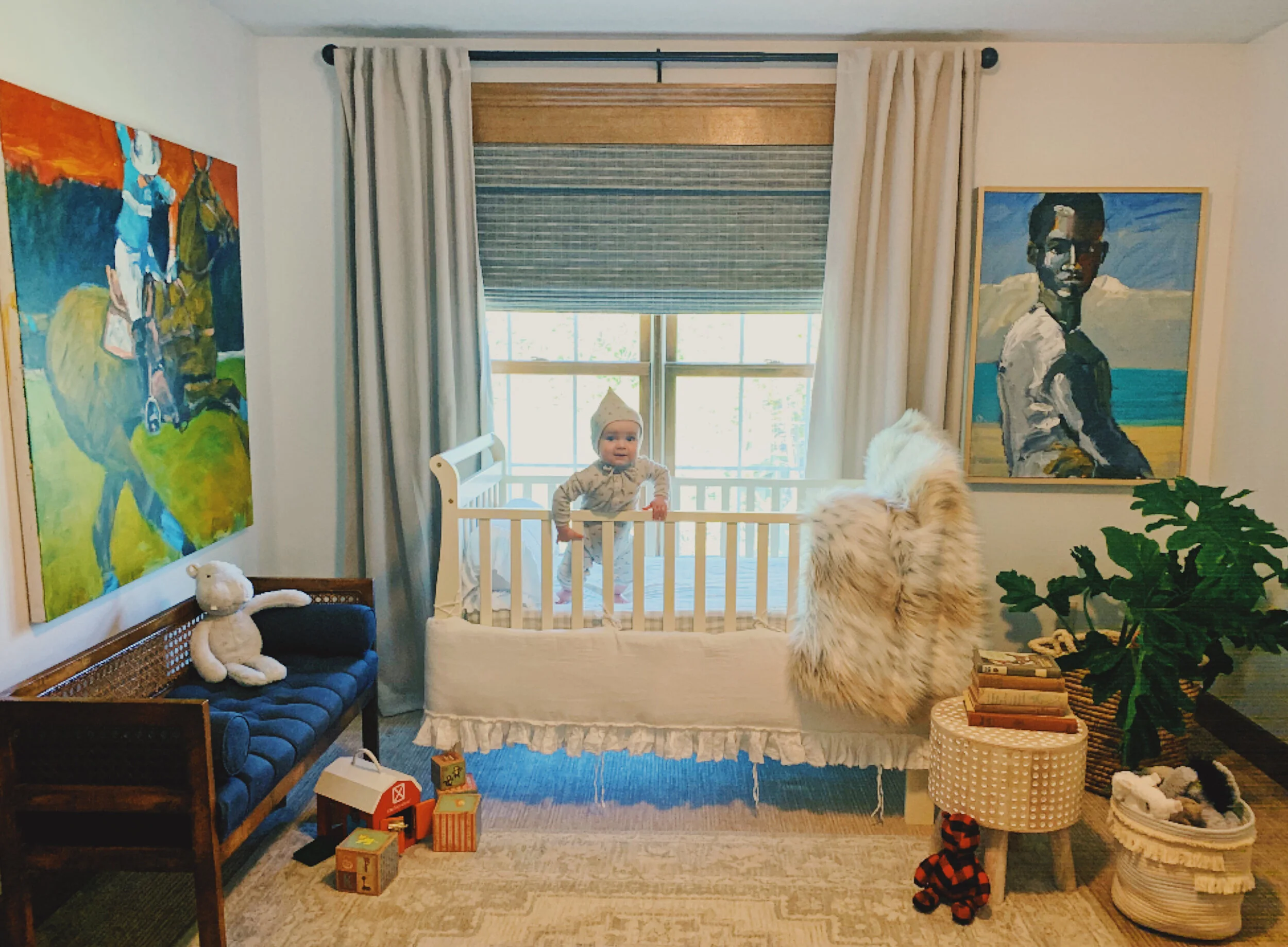 Fine Art in a Nursery.