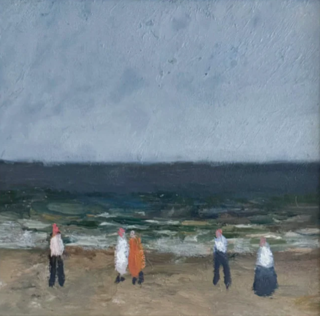 Figures on the Beach