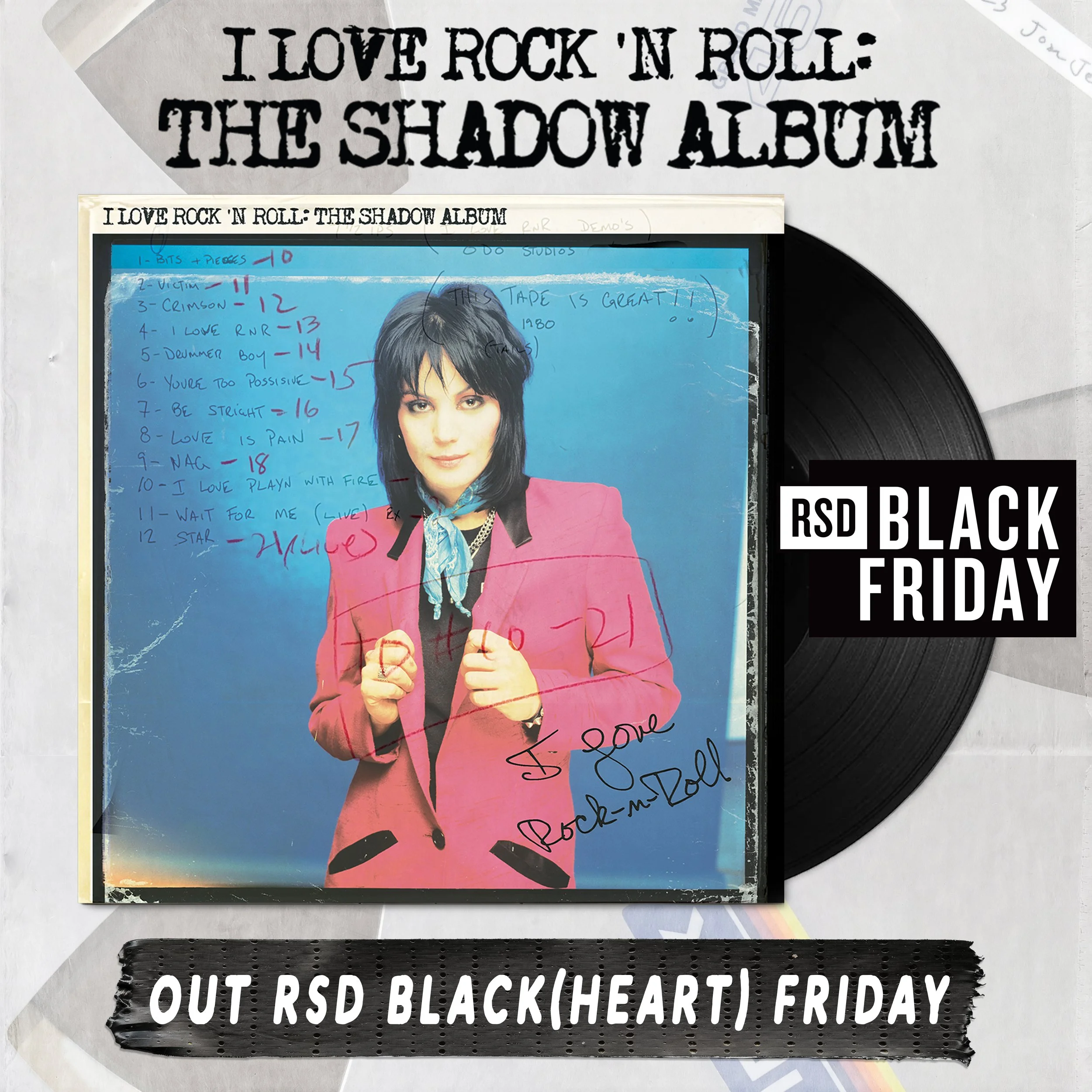 RSD Black Friday Exclusive: 'I Love Rock 'N Roll: The Shadow Album'
