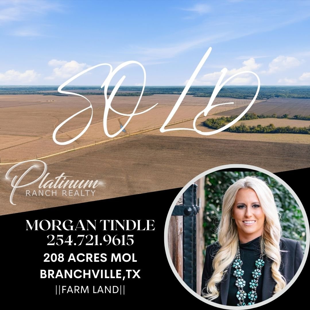 💥SOLD 💥

Congratulations to  Morgan and her Seller for taking this property going from Listed to SOLD!! If you are considering buying or selling give Platinum Ranch Realty a call today.
☎ 254.859.0581
 #texasland #realestate #texasrealestate #ranch