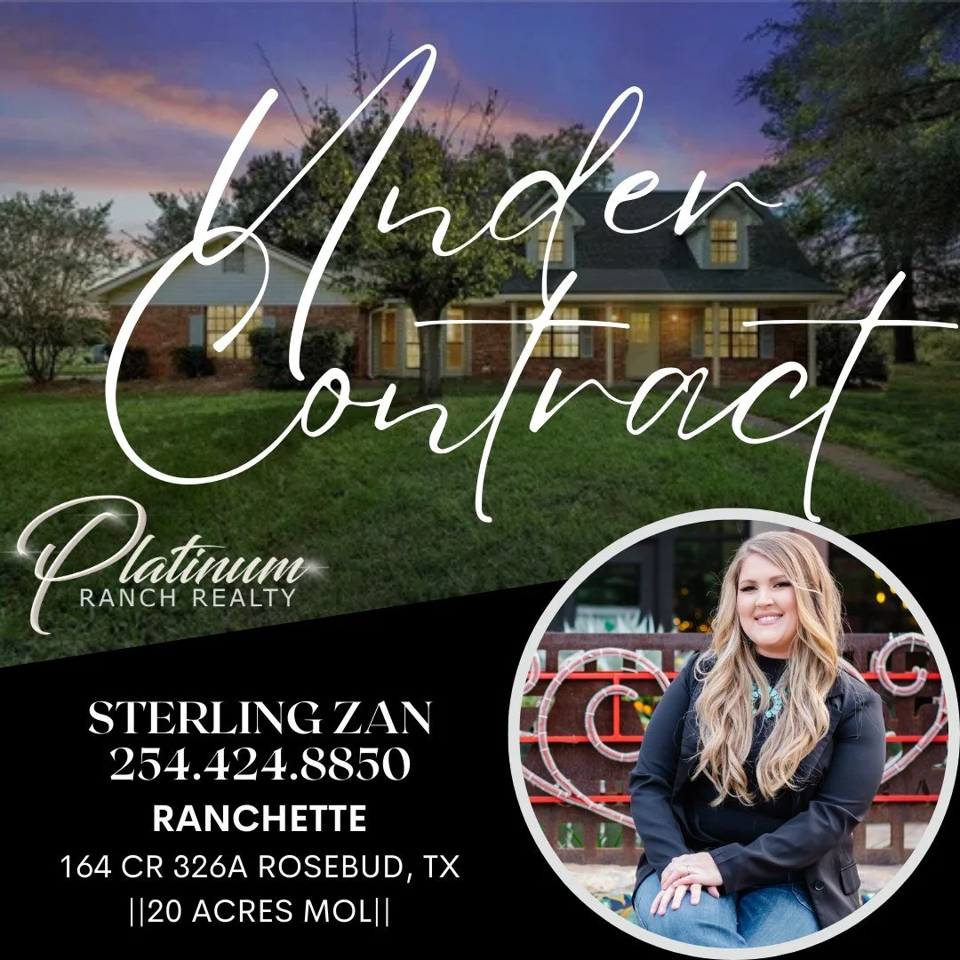 UNDER CONTRACT!

The ladies at Platinum have been super busy! If you're in the market to purchase or sell, feel free to reach out! Congratulations to Sterling and her clients! Looking forward to seeing them move to the closing table!!