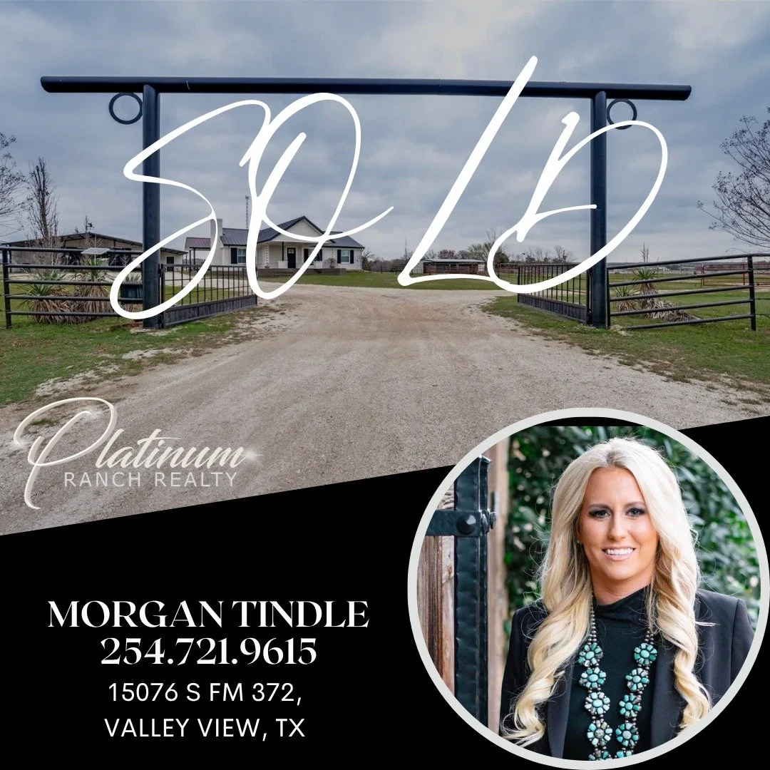 🏡 SOLD in Valley View, TX! 🏡

Congratulations to our buyers on the purchase of this beautiful property at 15076 S FM 372! 🎉 Morgan was honored to represent the buyers and help make this exciting new chapter possible.

A big thank you to Jody Hargu