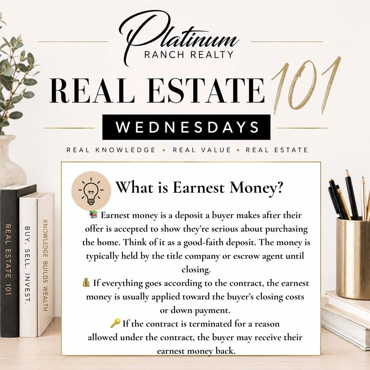 With back-to-school season here, we thought it was the perfect time to start a little learning of our own! 📚🏡

Welcome to Real Estate 101 Wednesdays, a new series where we&rsquo;ll break down common real estate terms, concepts, and questions to hel