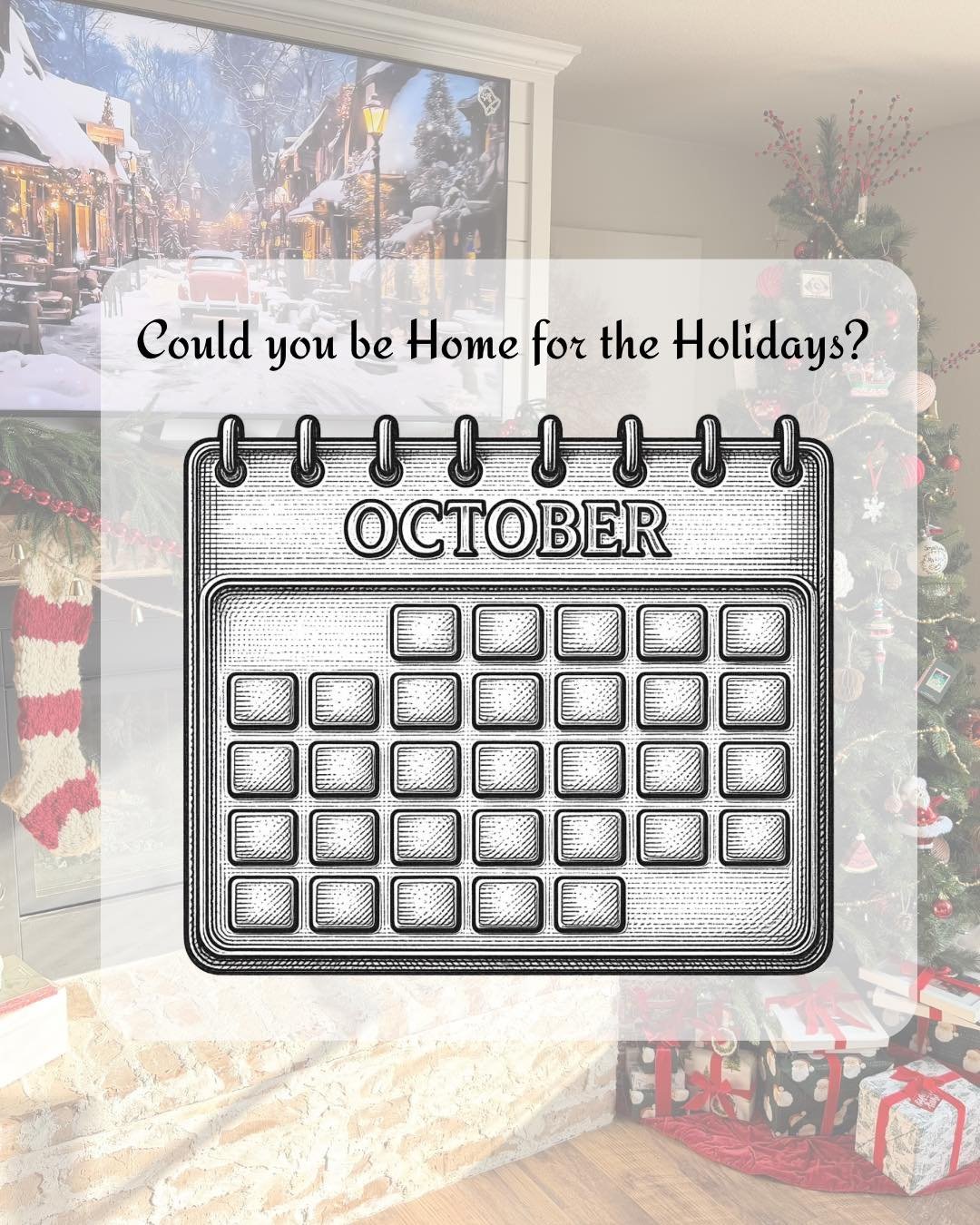 Could you be Home for the Holidays? 

It may feel early to start thinking about Christmas&hellip; but if a new home is on your wish list, now is the time to start planning. 🏡

From getting pre-approved and finding the right property to negotiating, 