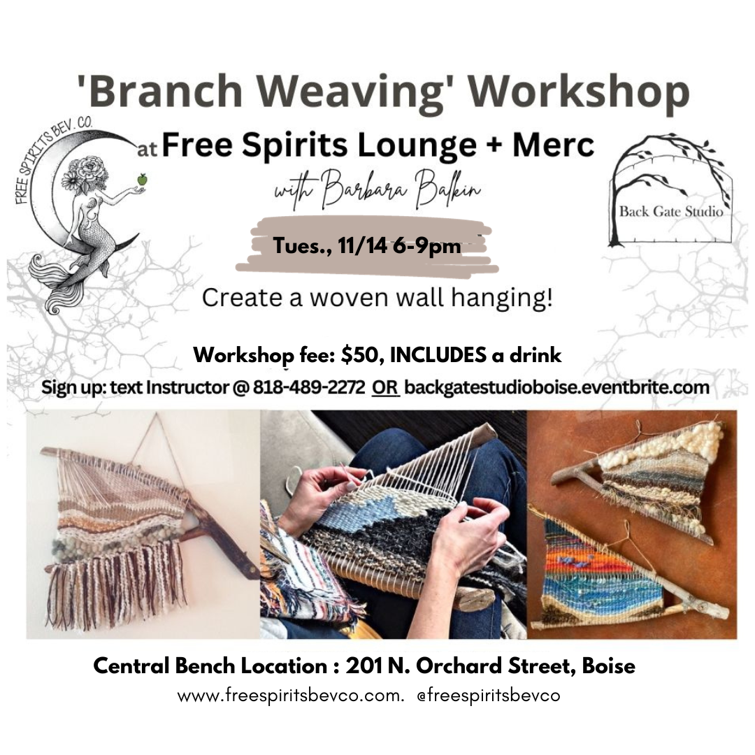 BRANCH WEAVING WORKSHOP WITH BACKGATE STUDIO