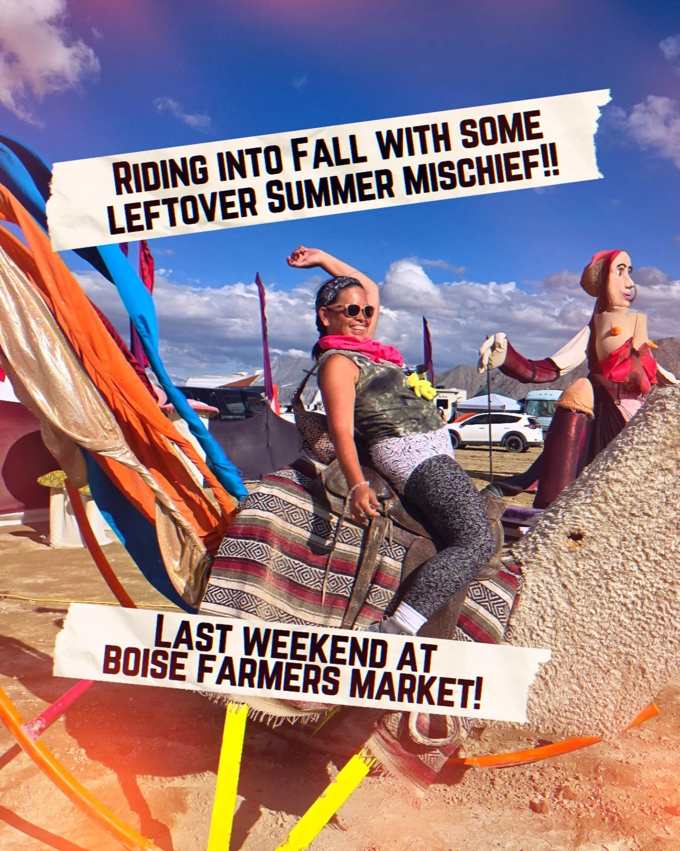 ** It is Fall Y'all **

THIS SATURDAY will be our LAST @boisefarmersmarket DAY of the season.

We're gearing up for the holidays and more opportunities to find us in the wild, PLUS we're talking Saturday shop hours through Dry January. What?!

We kno
