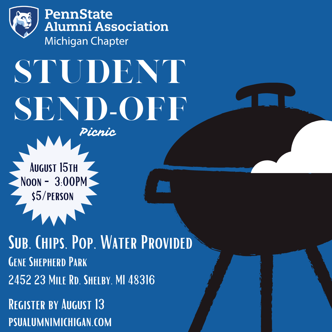 Student Sendoff — Penn State Alumni Association MI