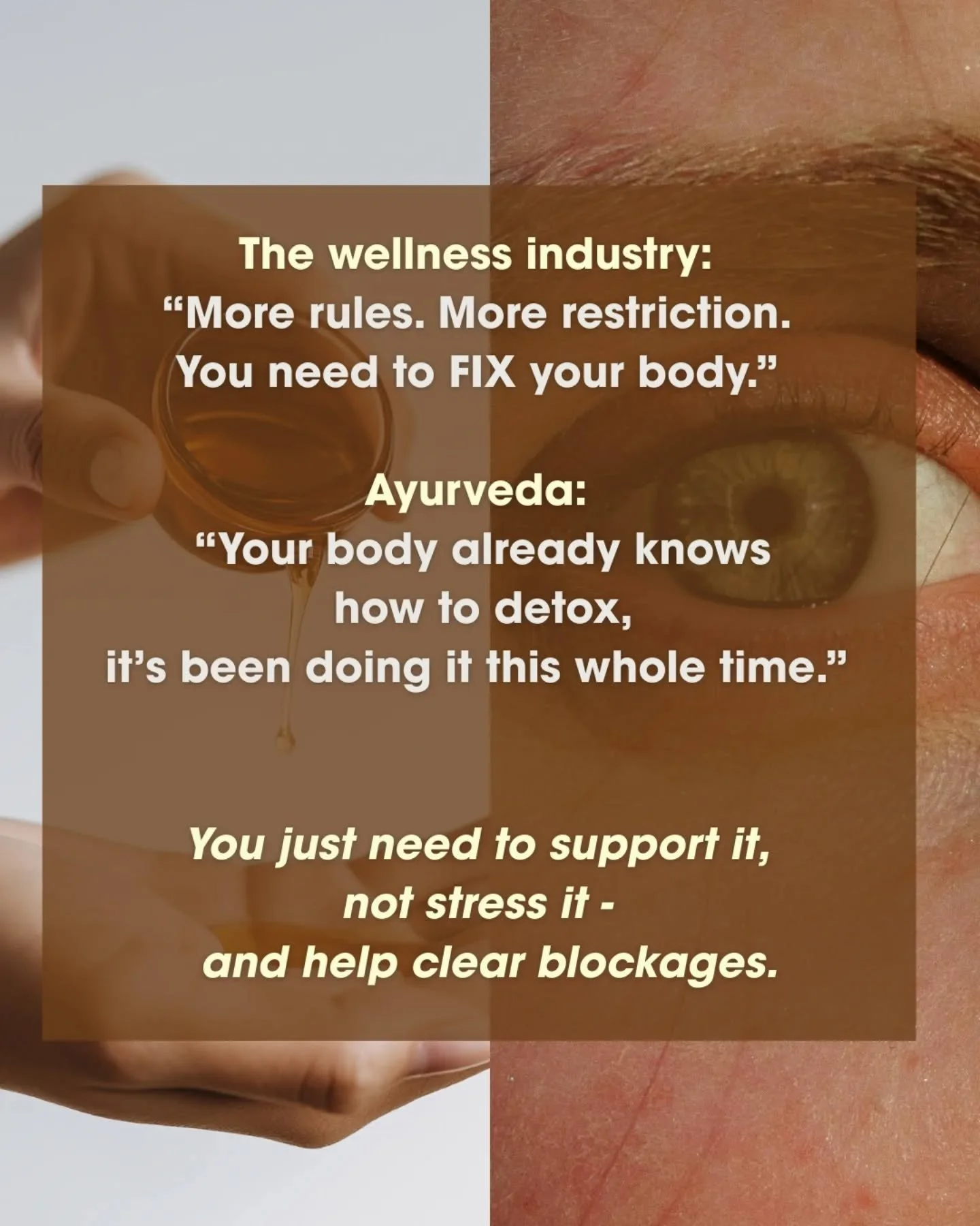 When you stopped loving your body, 
you stopped understanding, 
or hearing, how it actually works.

You stopped listening.
You hung up the phone.

You started trying to force it to be, look like, or do something else. 

But listen here! 

Your body i