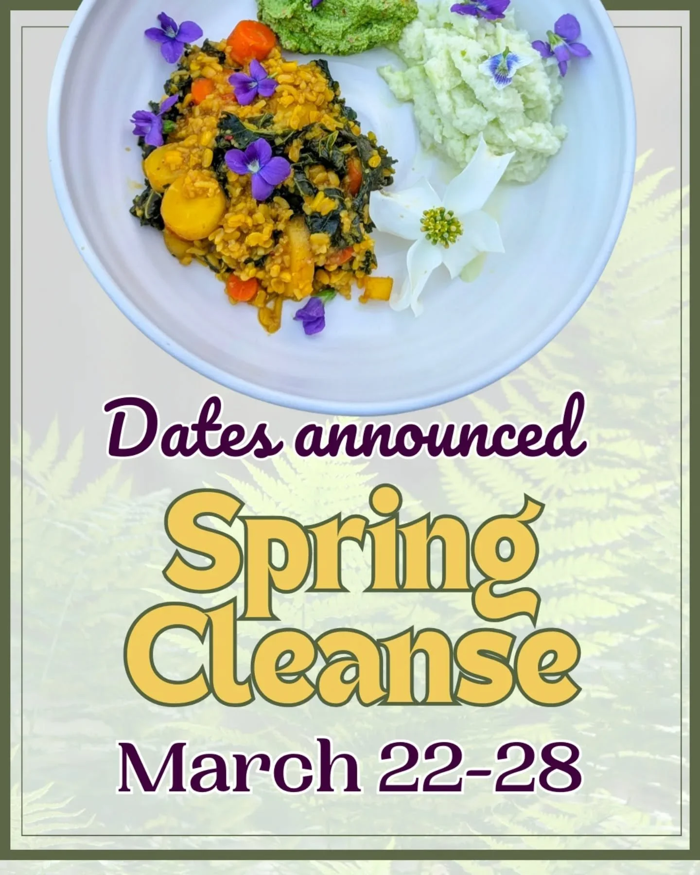 Cleanse Reset GIVEAWAY 🌿

It's been a while since we did this, 
and we're excited to bring it back! 

✨Guided Group Cleanse time is near!✨ 
(And very dear to our hearts)

🌿 ABOUT THE CLEANSE:
- 7 days of eating delicious kitchari 
- 4 days before a