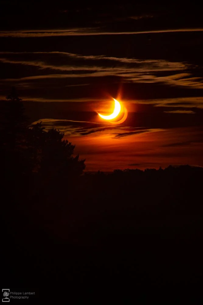 Partial Solar Eclipse from Canada