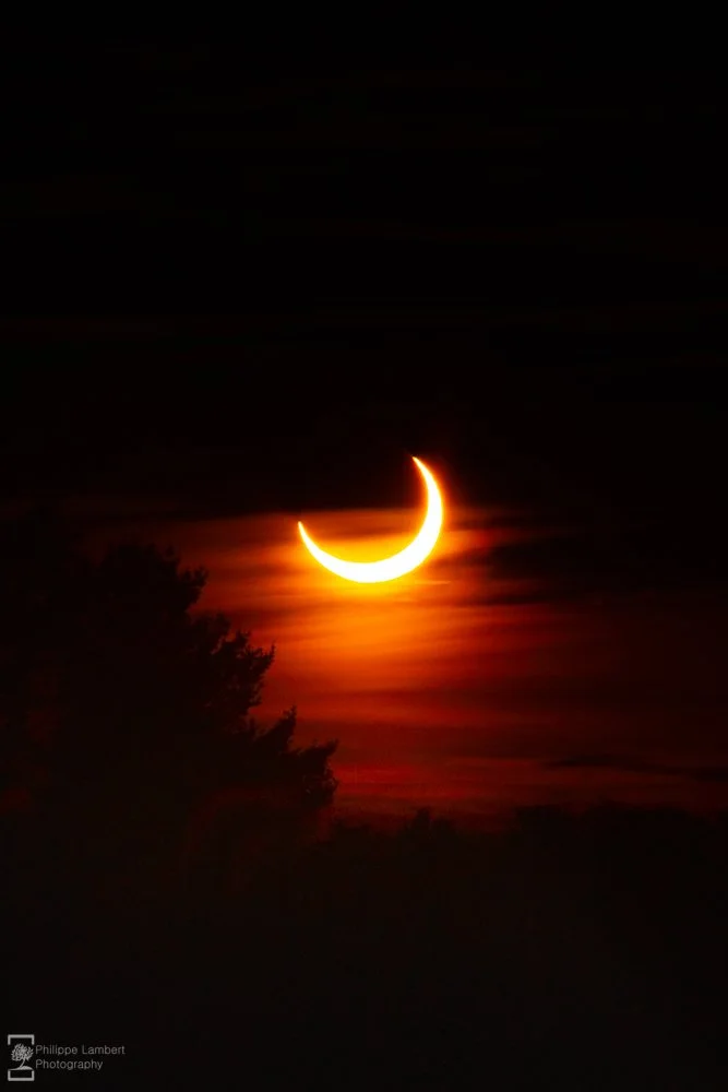 Partial Solar Eclipse from Canada