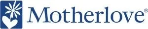 Motherlove logo with a stylized plant icon